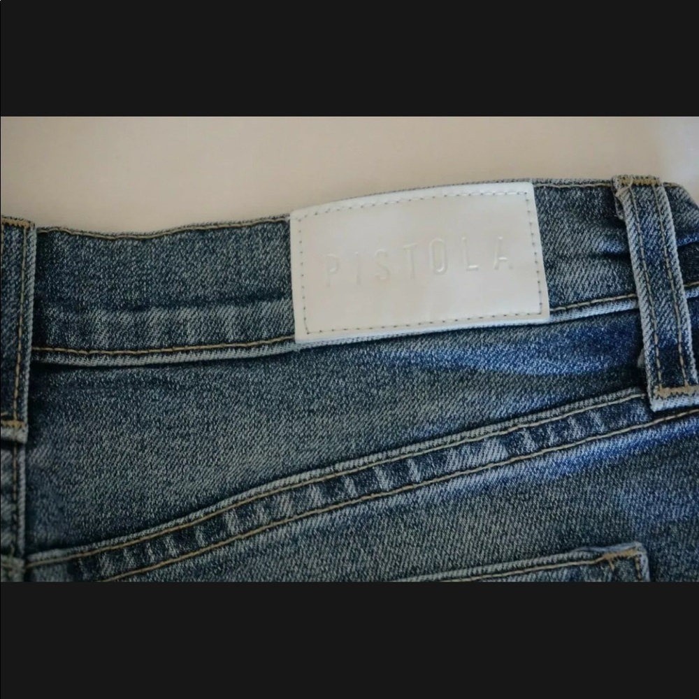 Pistola Revolve Womens Shorts Jeans Denim Winston High Rise 27 - Picture 2 of 5
